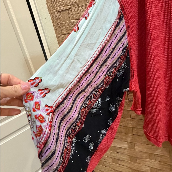 FREE PEOPLE We The Free Blossom Thermal top Size Large - Picture 3 of 4